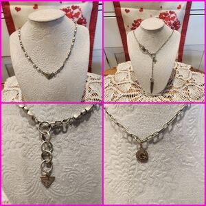 2 Vintage Guess Necklace bundle